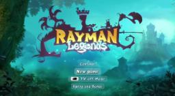 Rayman Legends Title Screen